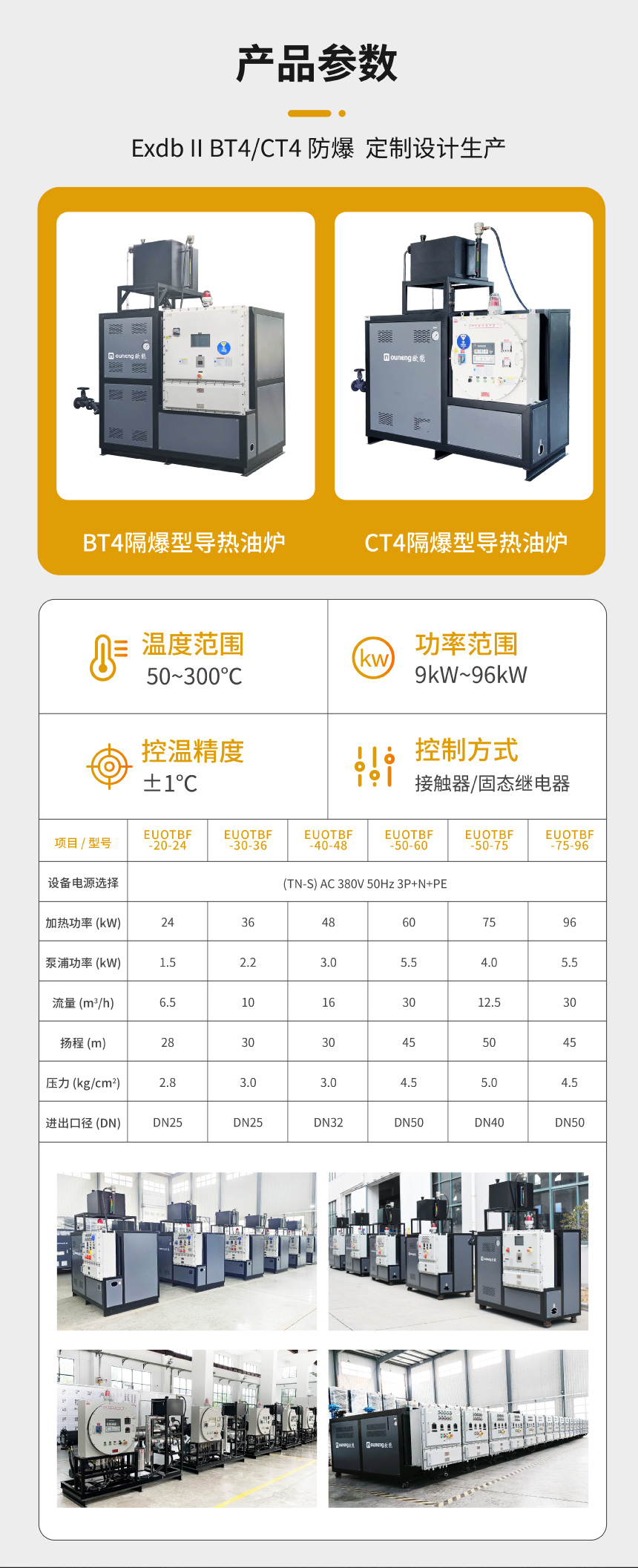 小型防爆導熱油爐