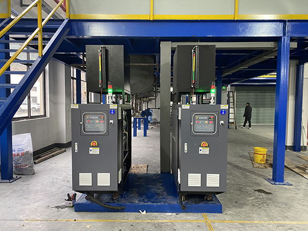 橡膠防護蠟生產反應釜控溫油溫機