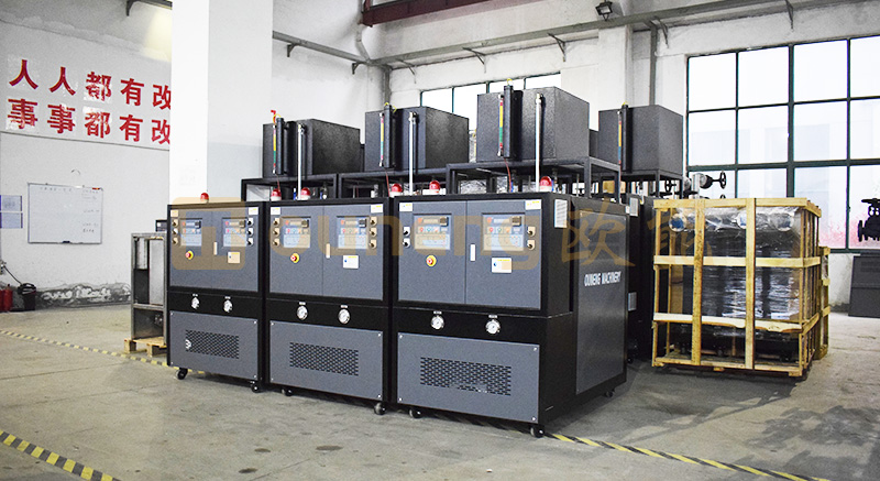 雙機一體模溫機發(fā)貨